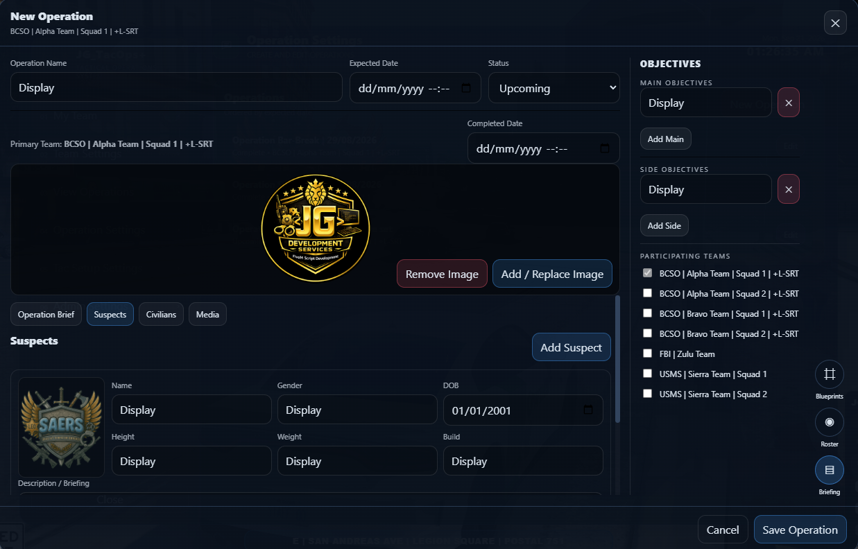 JG TacOps+