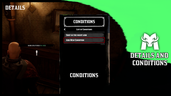Details And Conditions System