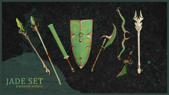 Jade Set - Emissive with Custom PTFX/SFX and Skills