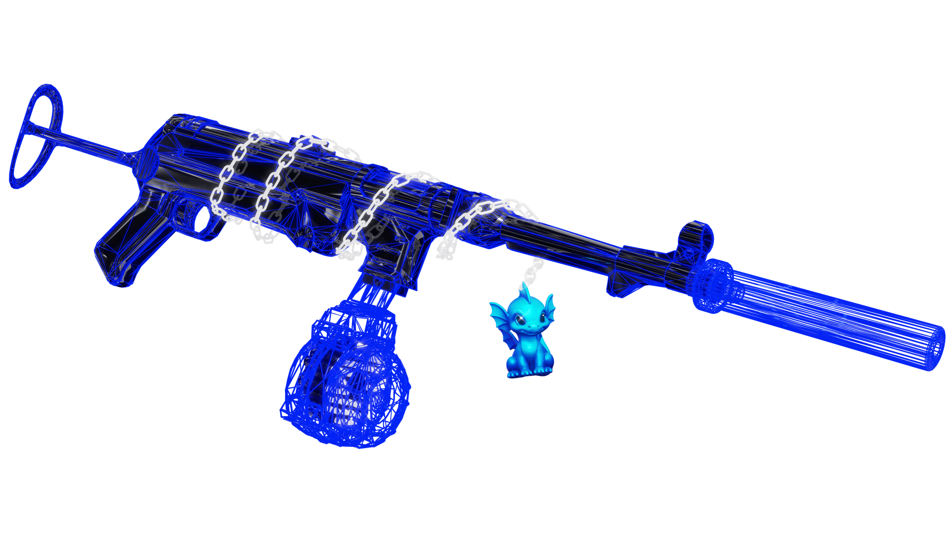 VVN BLUE FRAME DRAGON