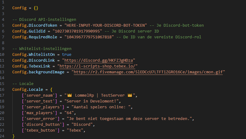 L-Whitelist in standalone