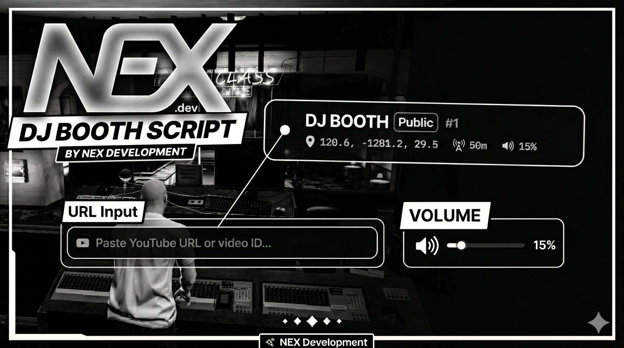 Modern DJ Booth System
