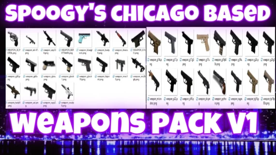 Spoogys Weapons Pack V1 (Chicago Based Weapons!)