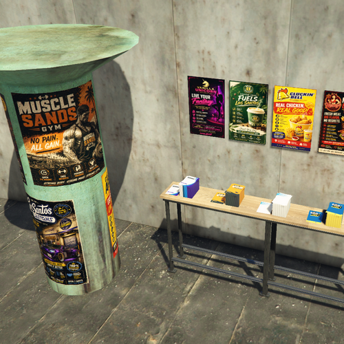 Flyers and posters