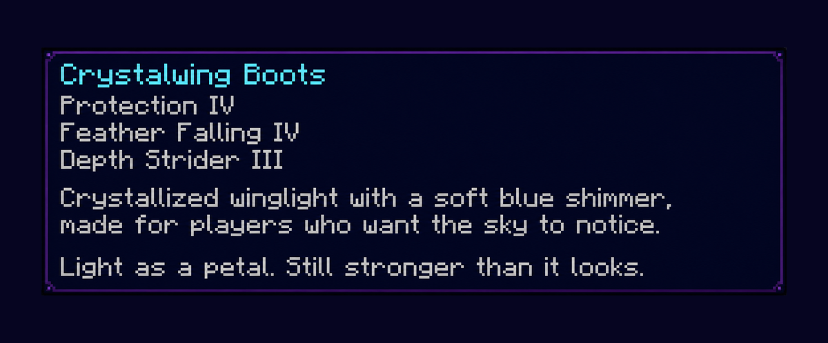 Crystalwing Boots