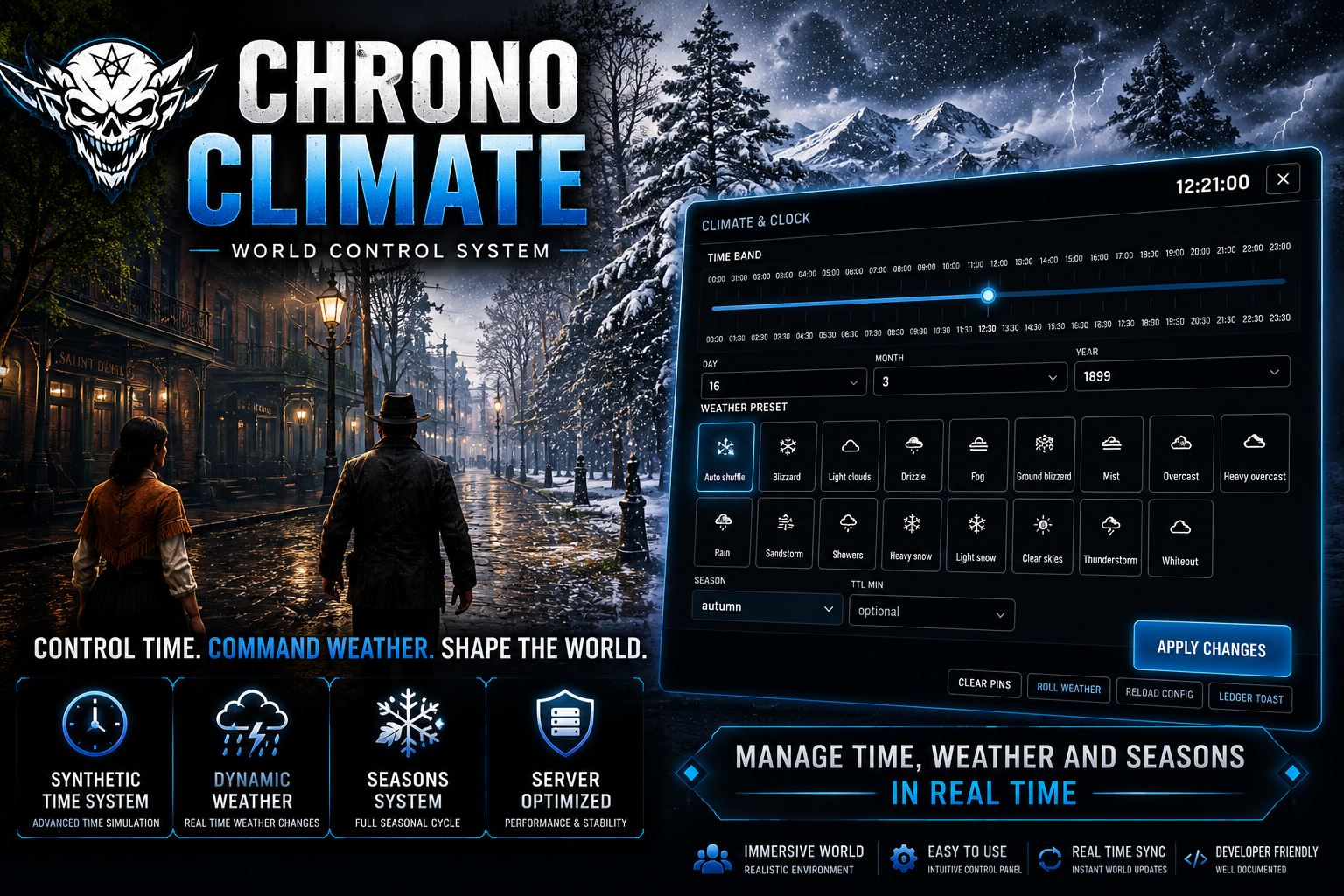 Chrono Climate  | REDM |  RSG-Core |  VORP-Core | Escrow