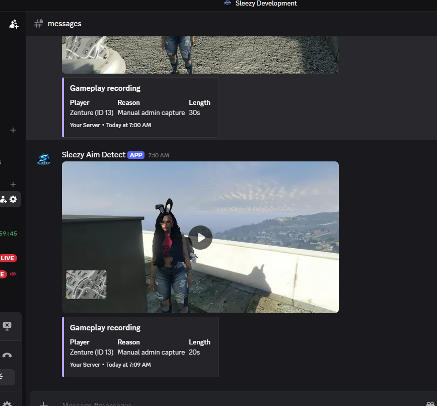 Sleezy Development • Advanced Aim Detection (ESX, QBCore, Qbox, & Standalone)