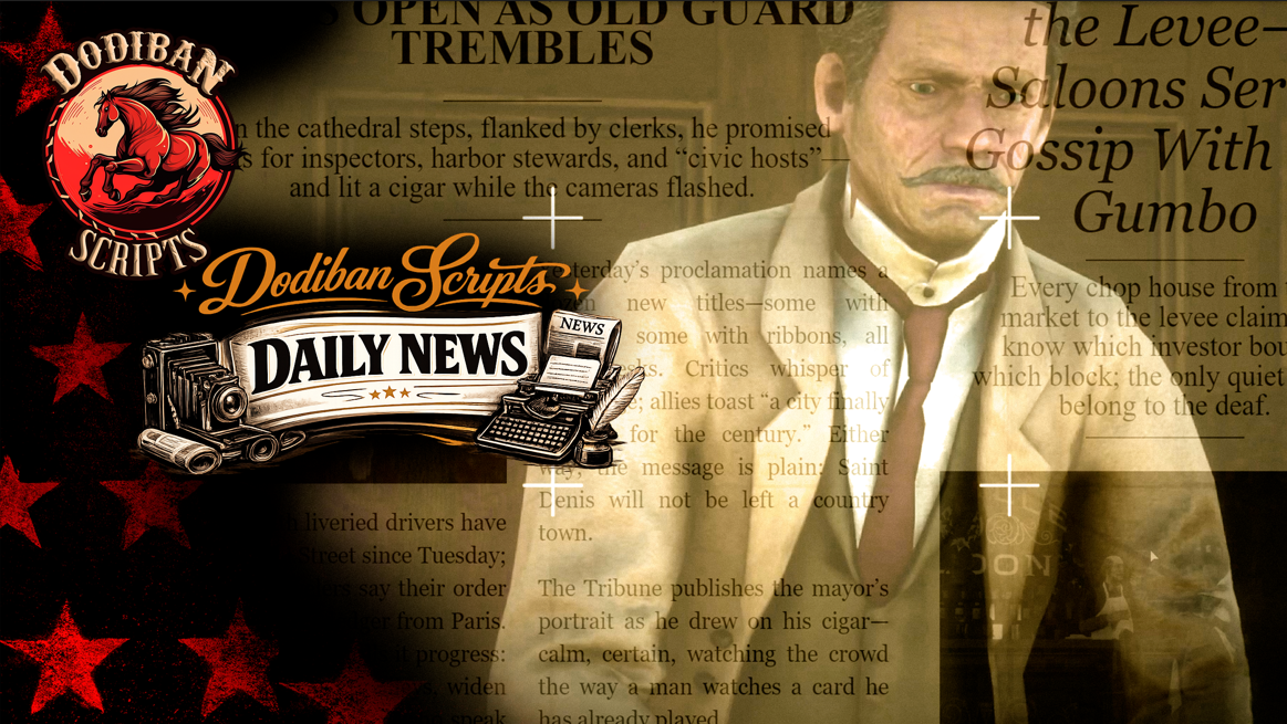 Daily News | RedM |  ESCROW