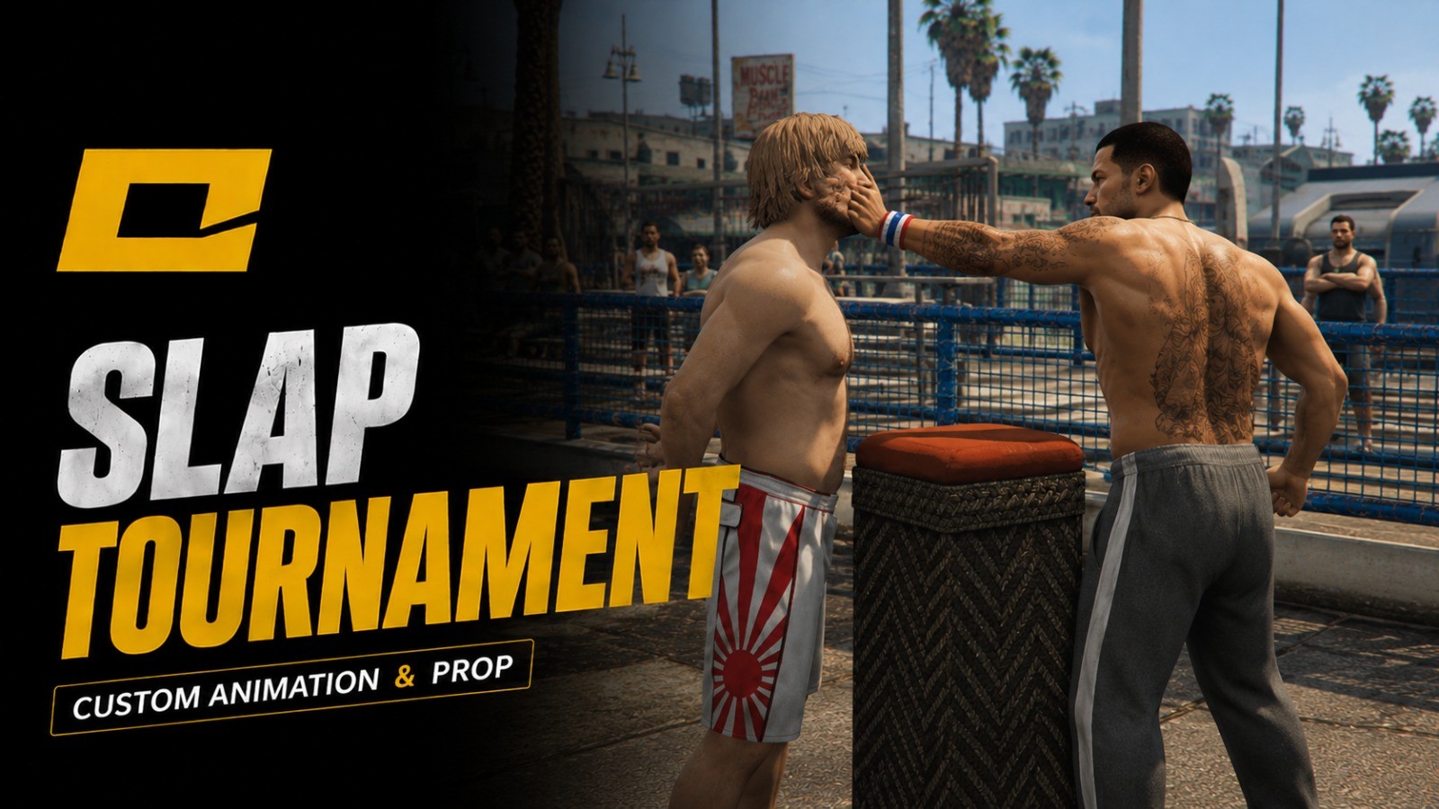 Fivem  Multiplayer Slap Tournament , QBOX & ESX