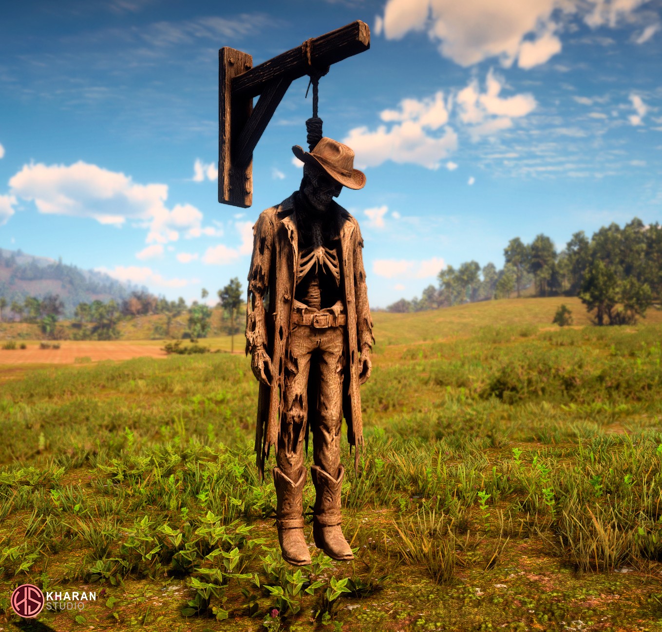 Halloween Cursed Statues Pack