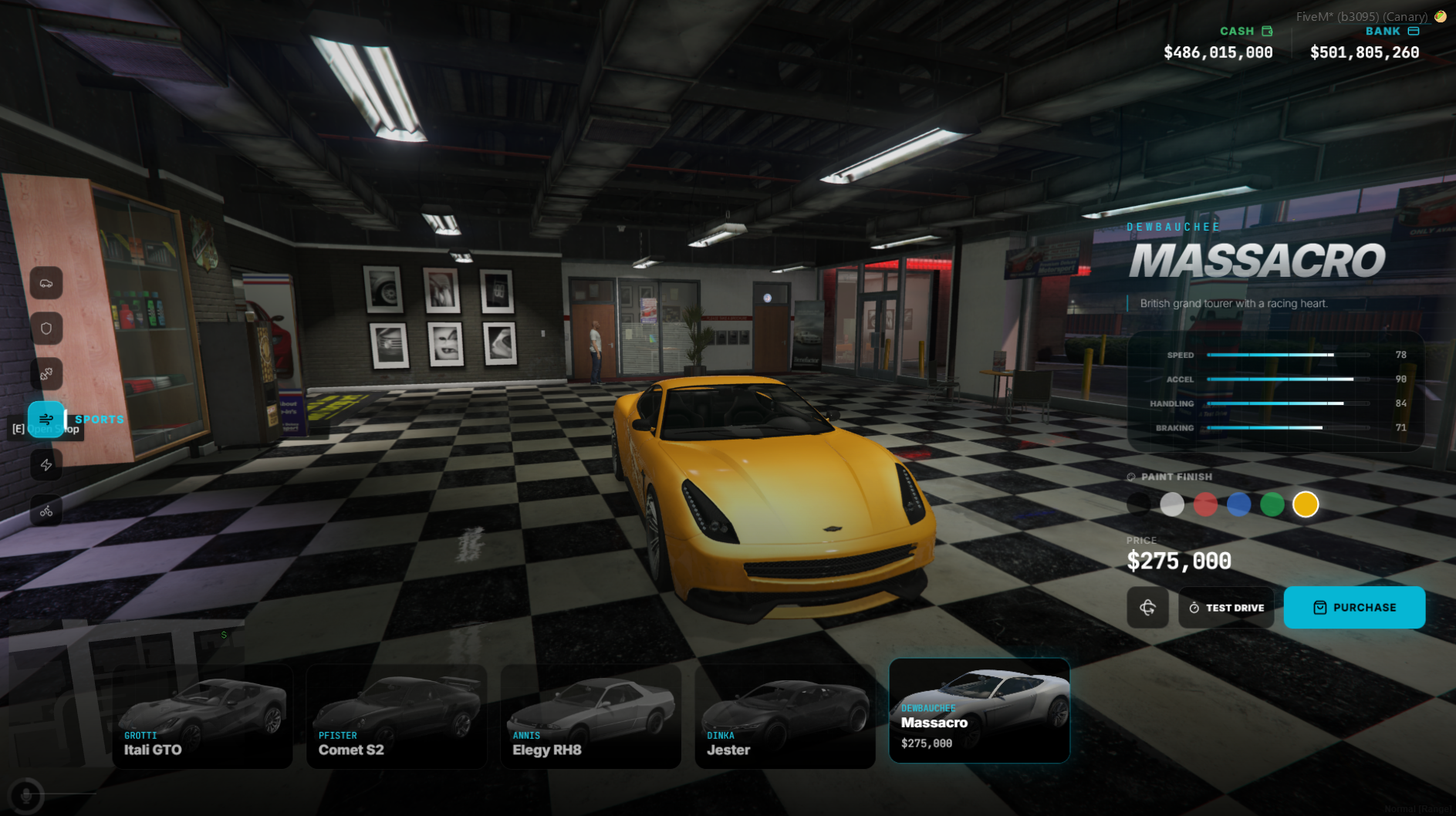 [PX Vehicle Shop] ESX QBCORE QBOX OXMYSQL {Escrow}