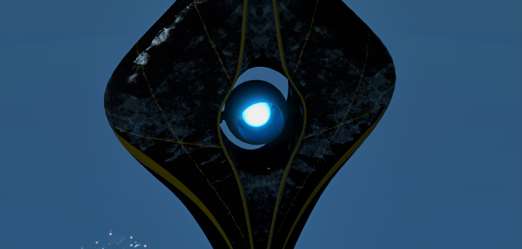 Alien Spaceship UFO - Eye of Chiliad