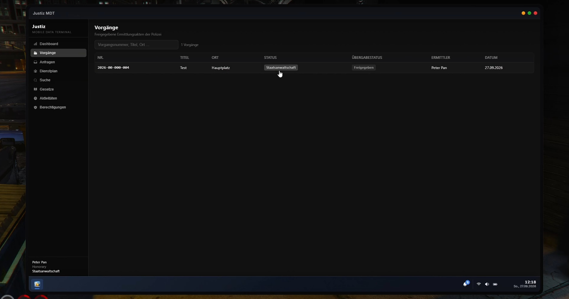 Ultimatives Justiz MDT Screenshot 3