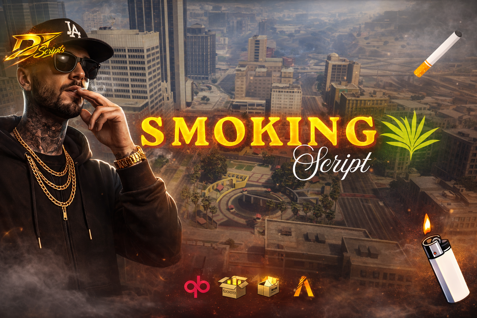 SMOKING SCRIPT — QBCORE/QBOX
