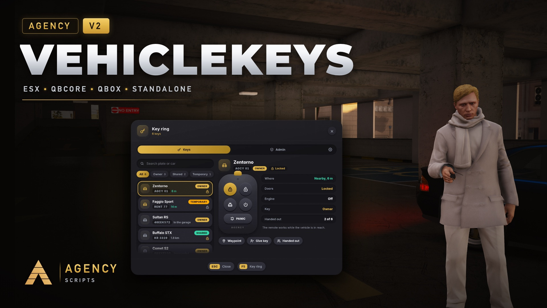 Agency-Vehiclekeys V2