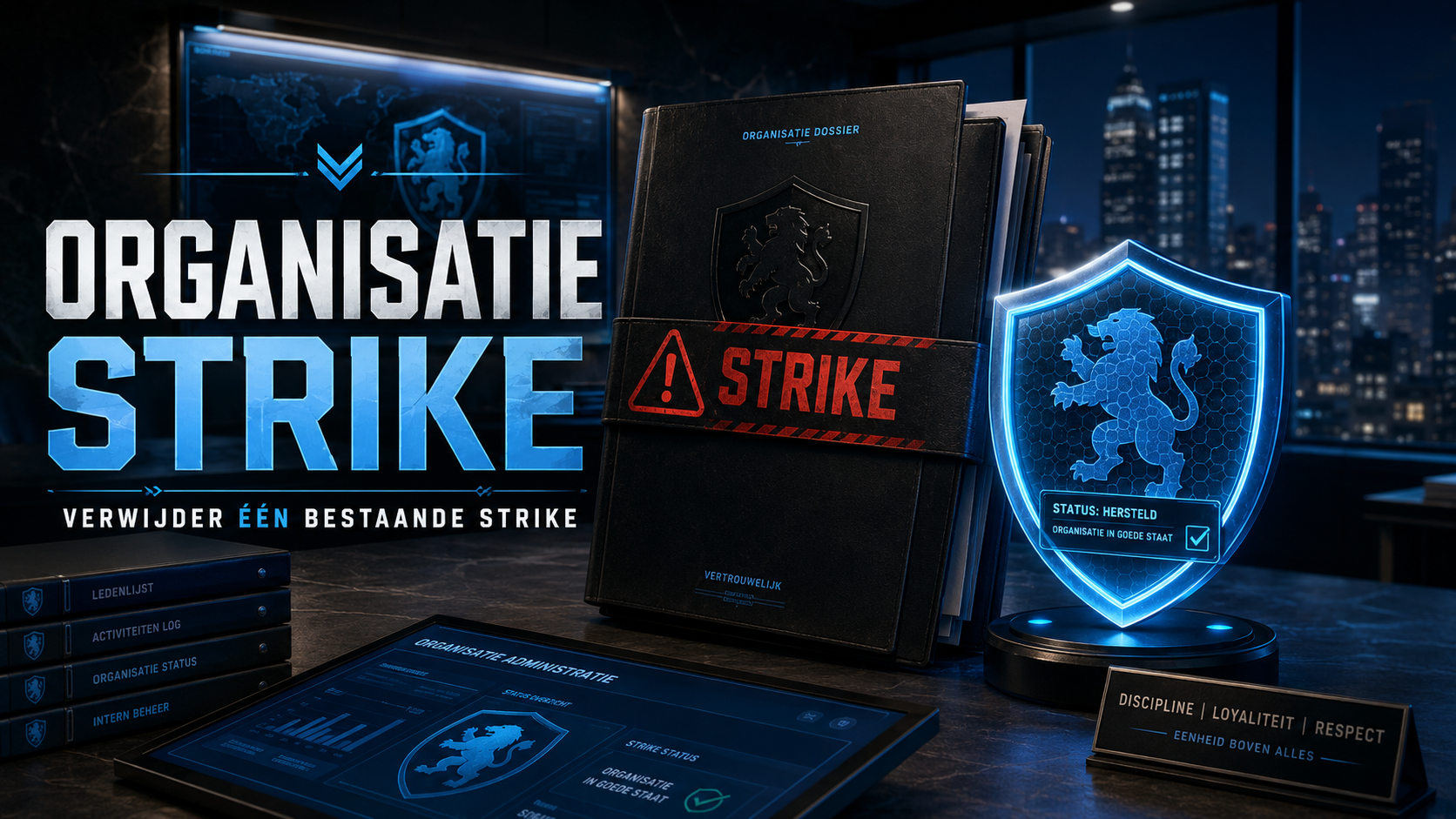 ⚠️ Organisatie Strike 3