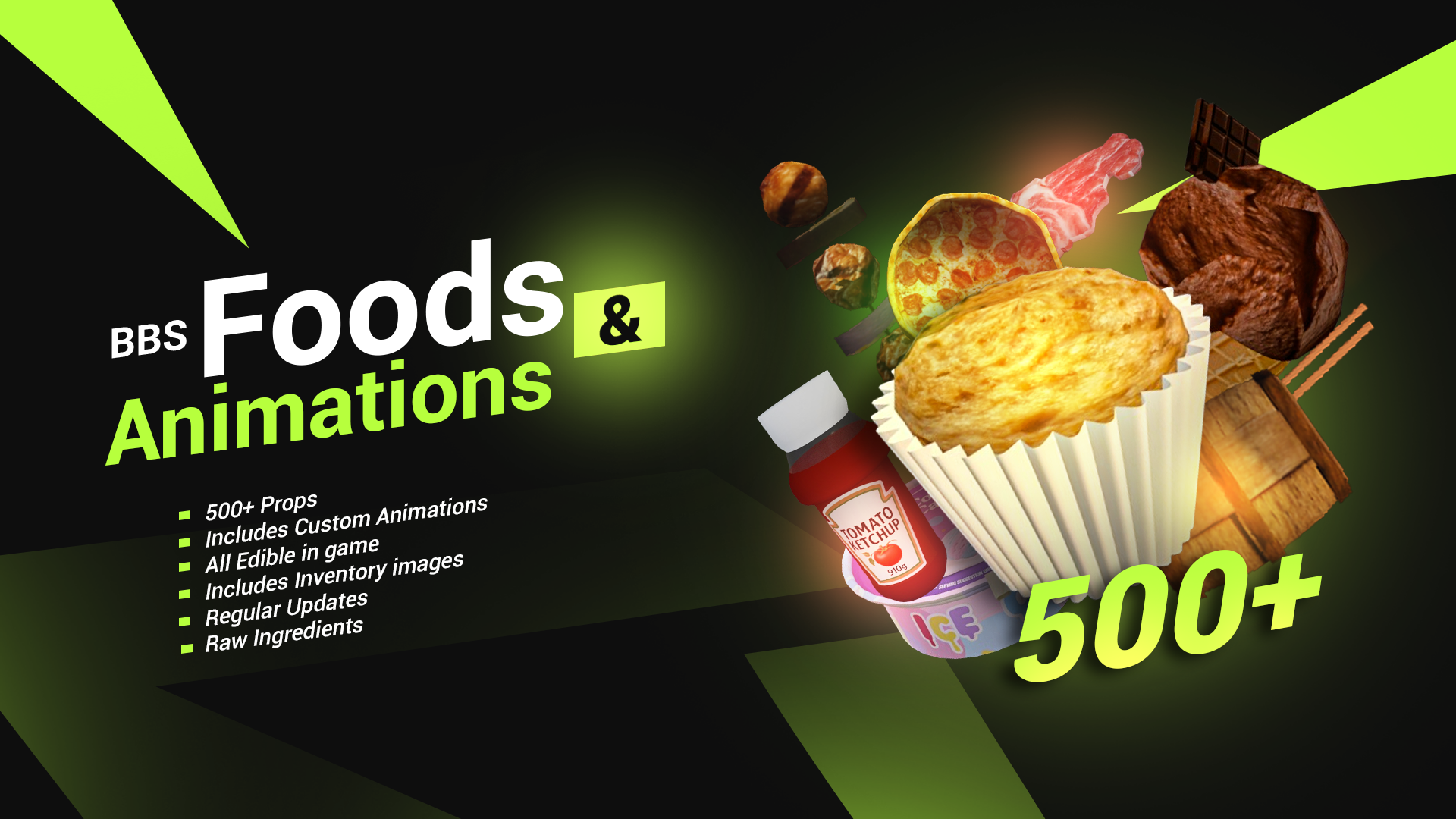Edible Foods (+ Animations)