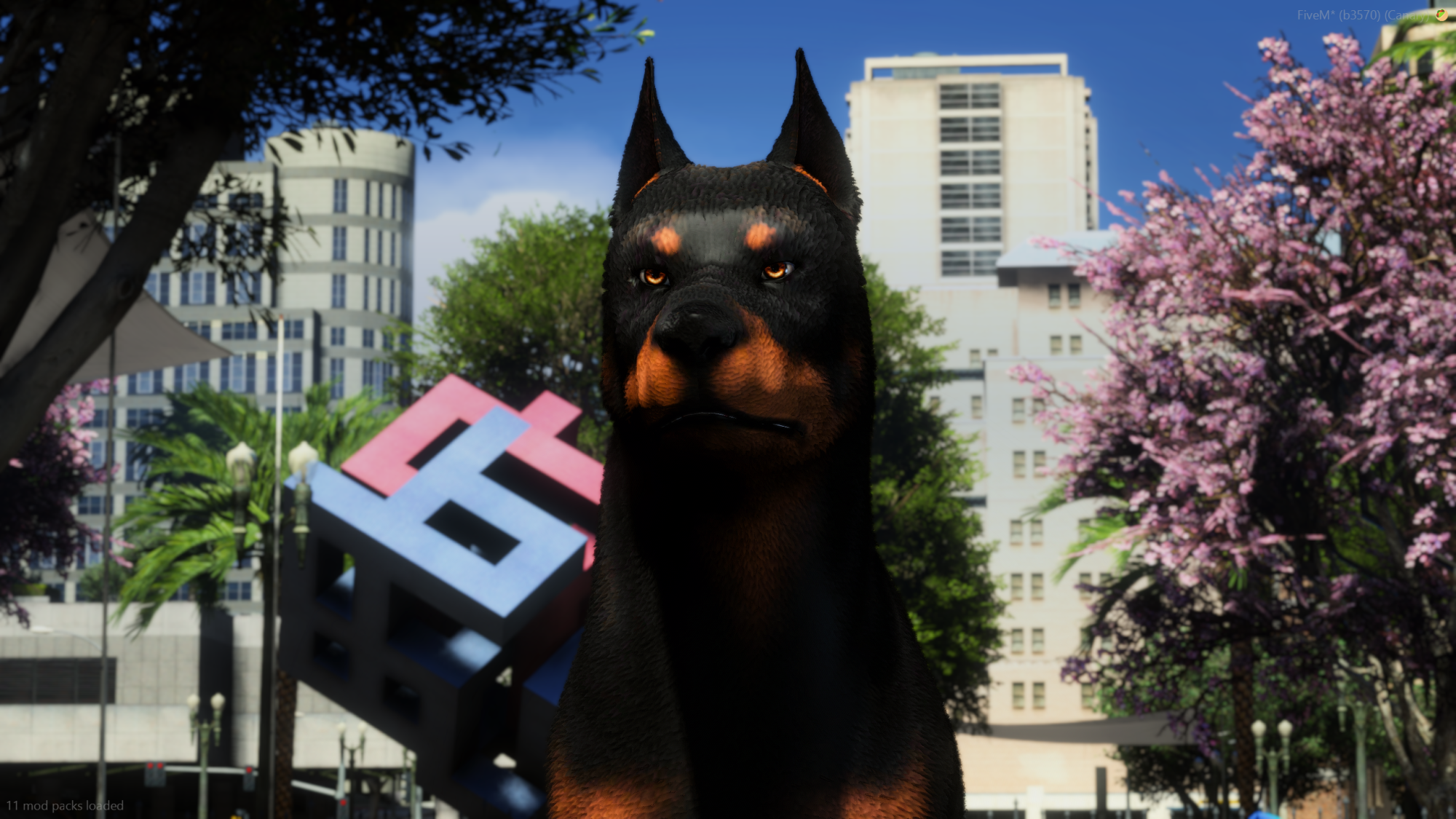 Doberman Police K9