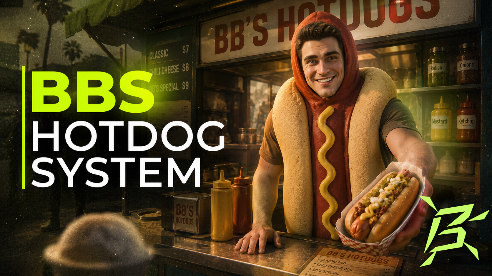 BBS Hot Dog System | Fully Interactive