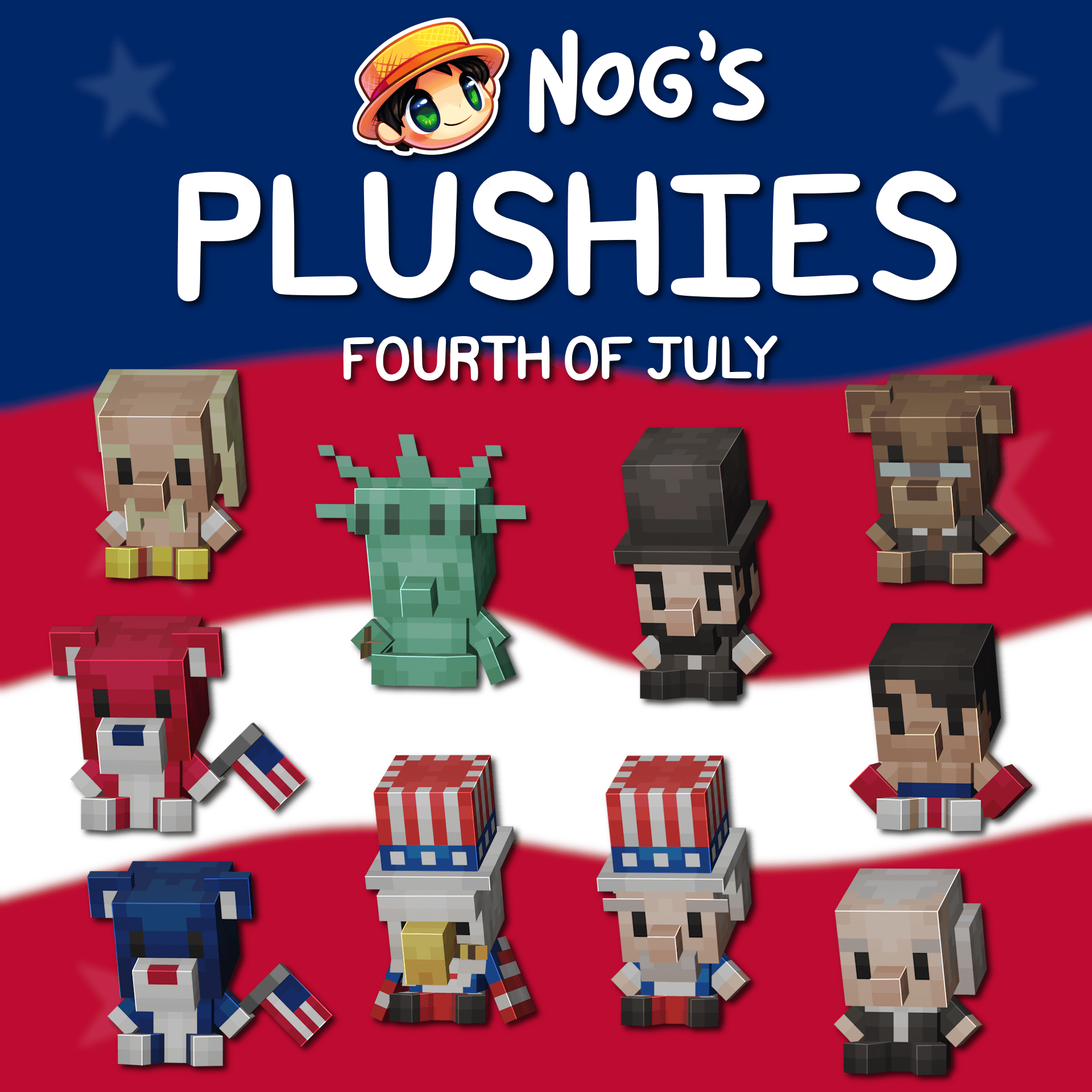 Random Independence Day Plushie