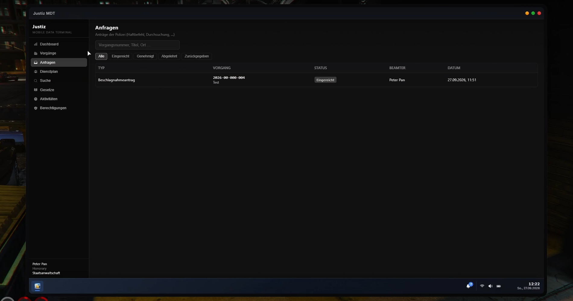 Ultimatives Justiz MDT Screenshot 9