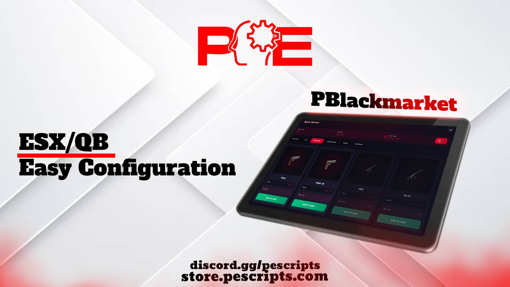 PBlackmarket Script - FiveM