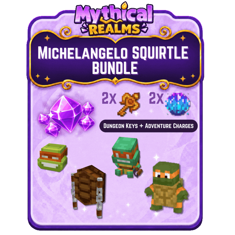 Limited Midweek Michel Angelo Squirtle Bundle