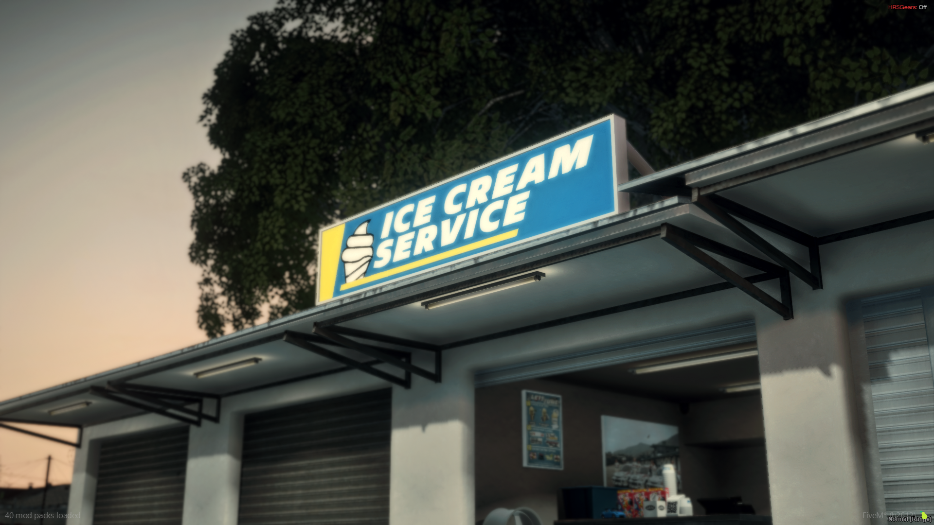 Ice Cream Service Kiosk