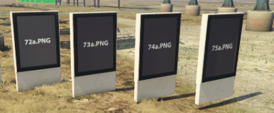 Panneau publicitaire (1 MOIS)