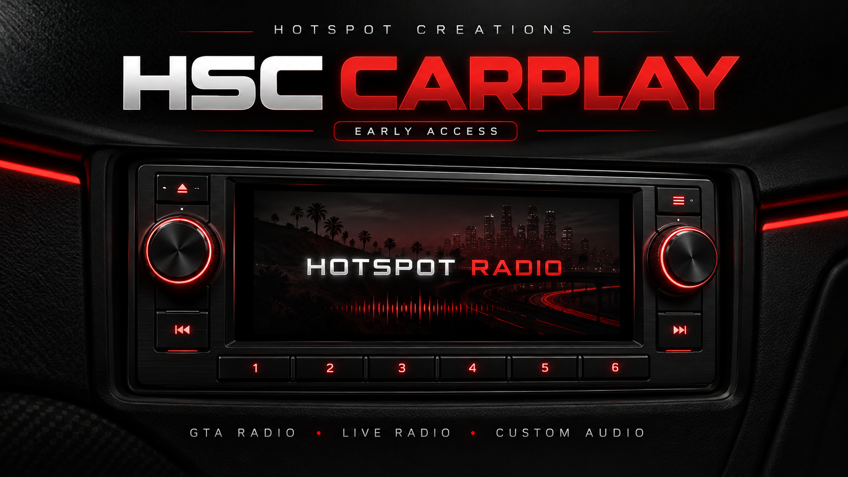 HSC CarPlay — Vehicle Radio & Music Player [Early Access]