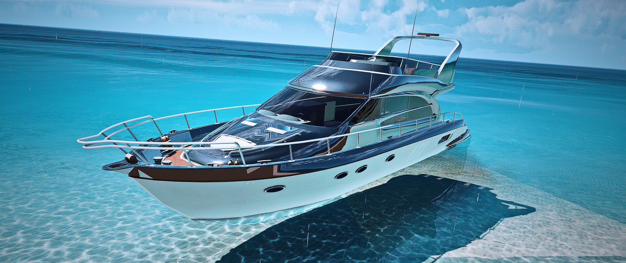 Luxury Full Sized Yacht