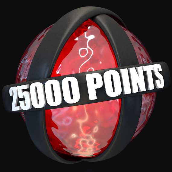 25000 Points