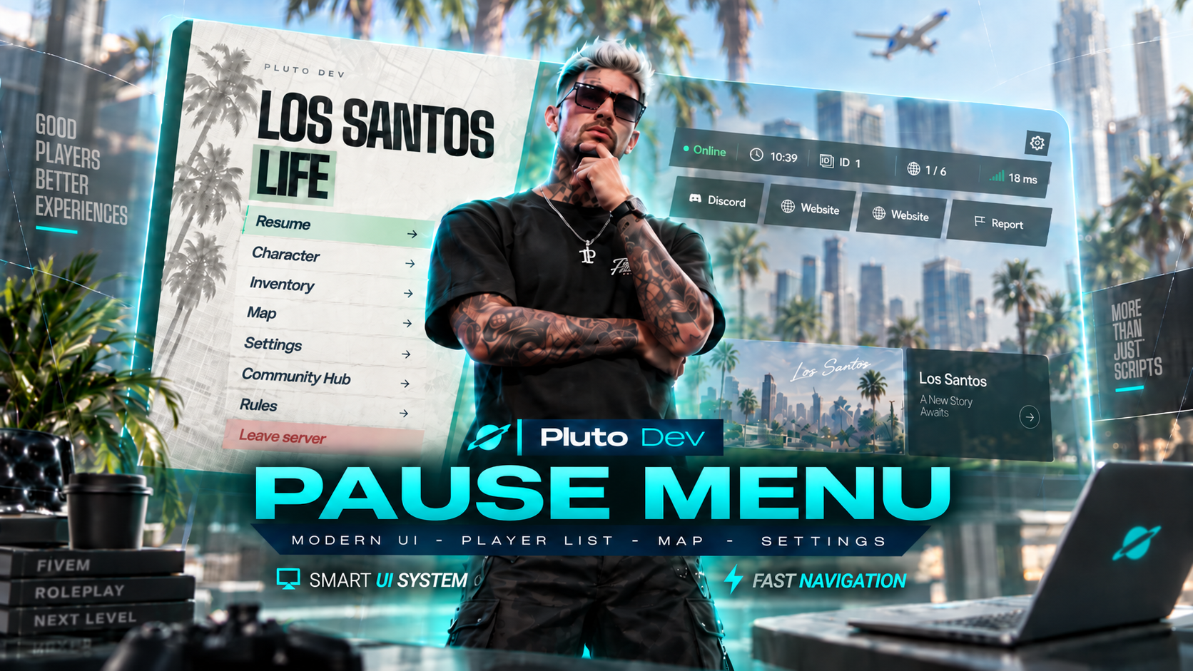 Pause Menu - Make your server feel more branded