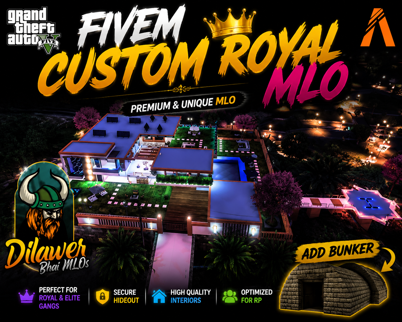 Fivem  custom Royal mlo