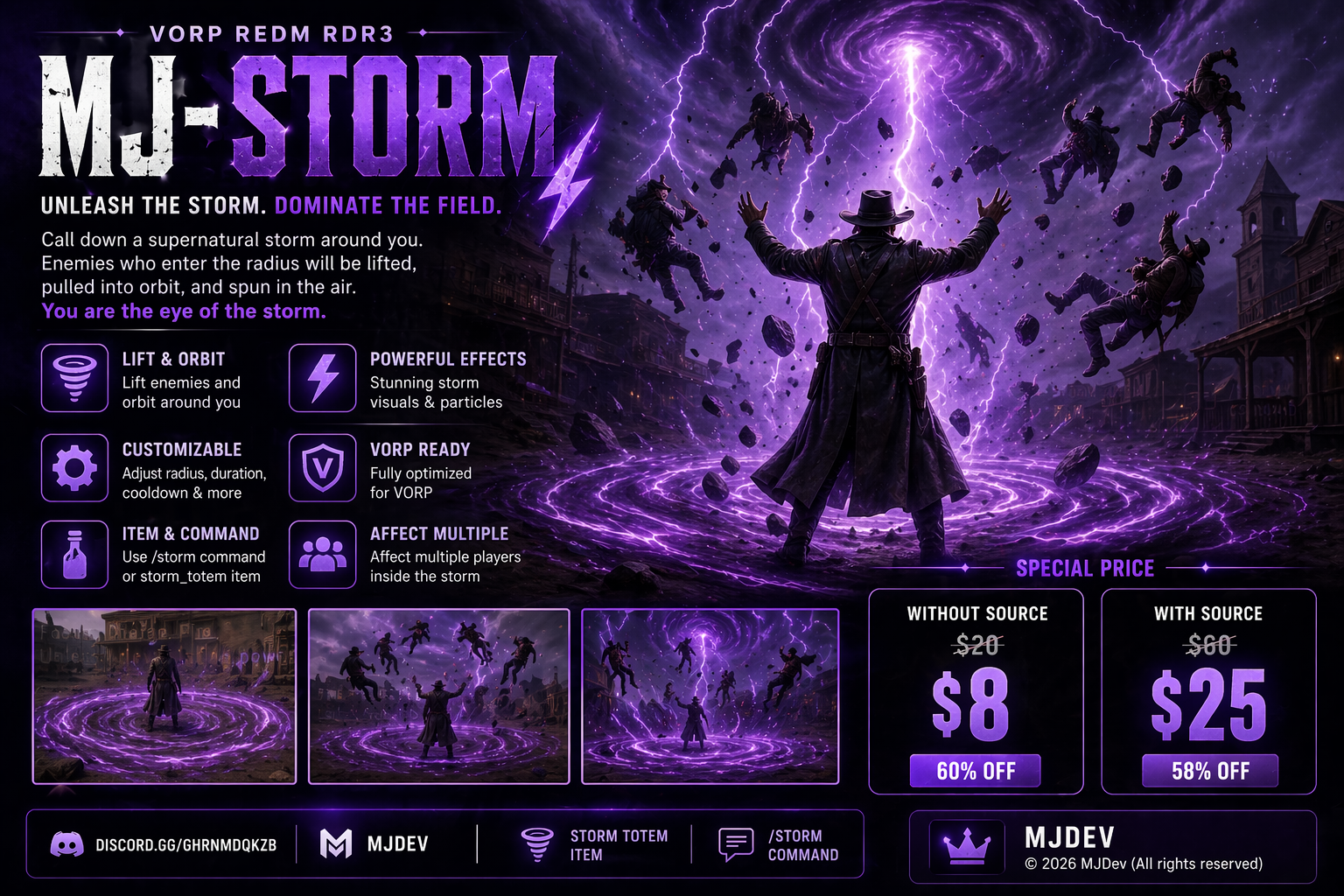 MJ-Storm | Magical Storm Skill for RedM VORP