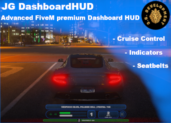 JG Dashboard HUD