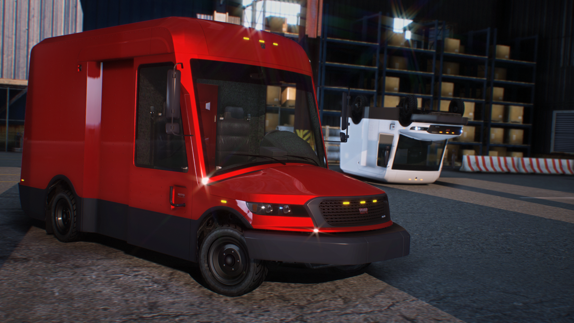 HVY NUTS (Delivery / Box  / Mail Truck)