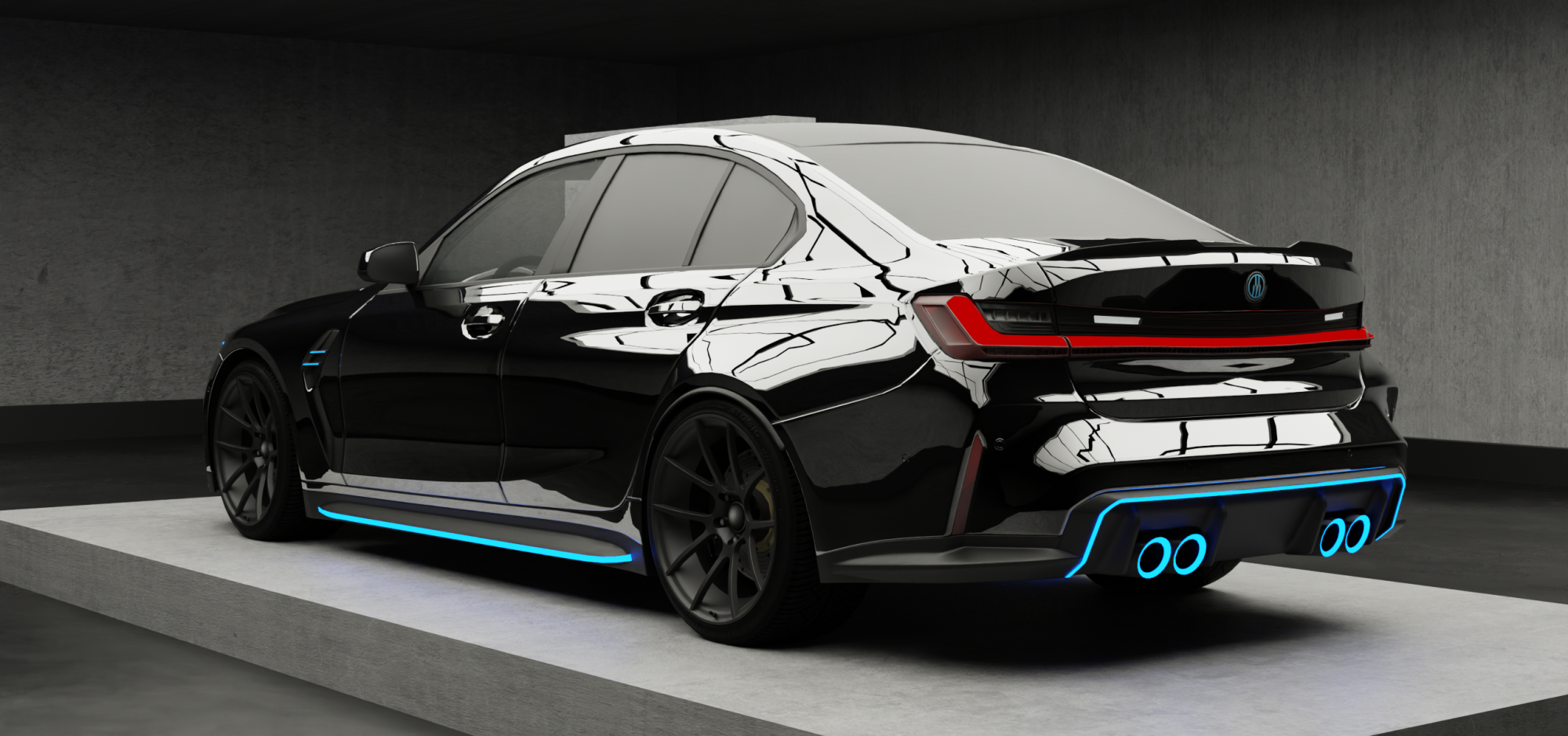 Übermacht Striker Animated Lights view 2