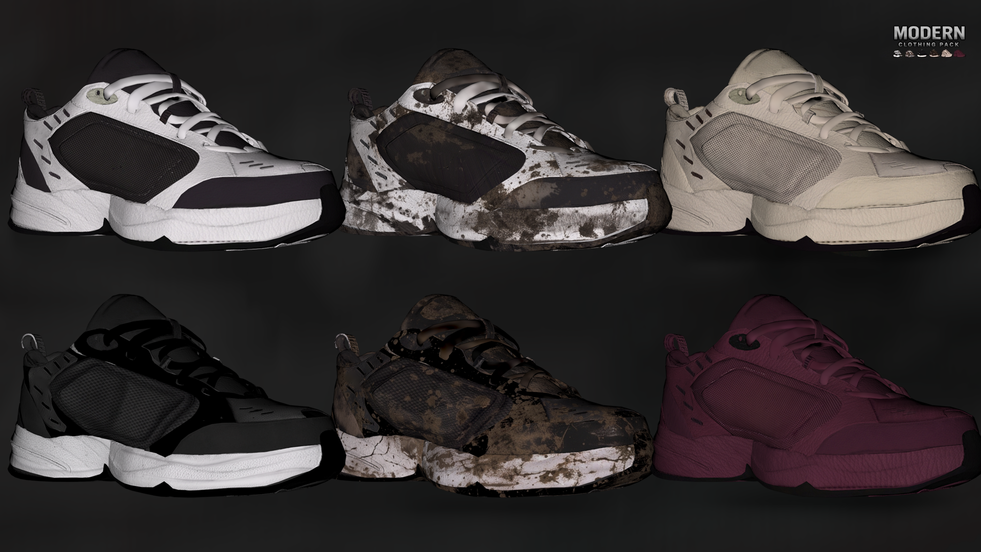 Modern Clothing Pack Vol.1