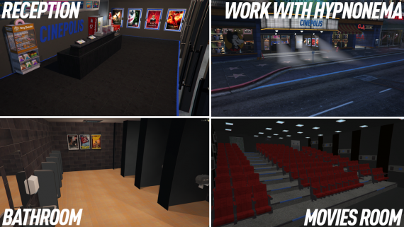 CINEPOLIS NEW MLO IN GTA 5 | MLO | GTAV | FIVEM