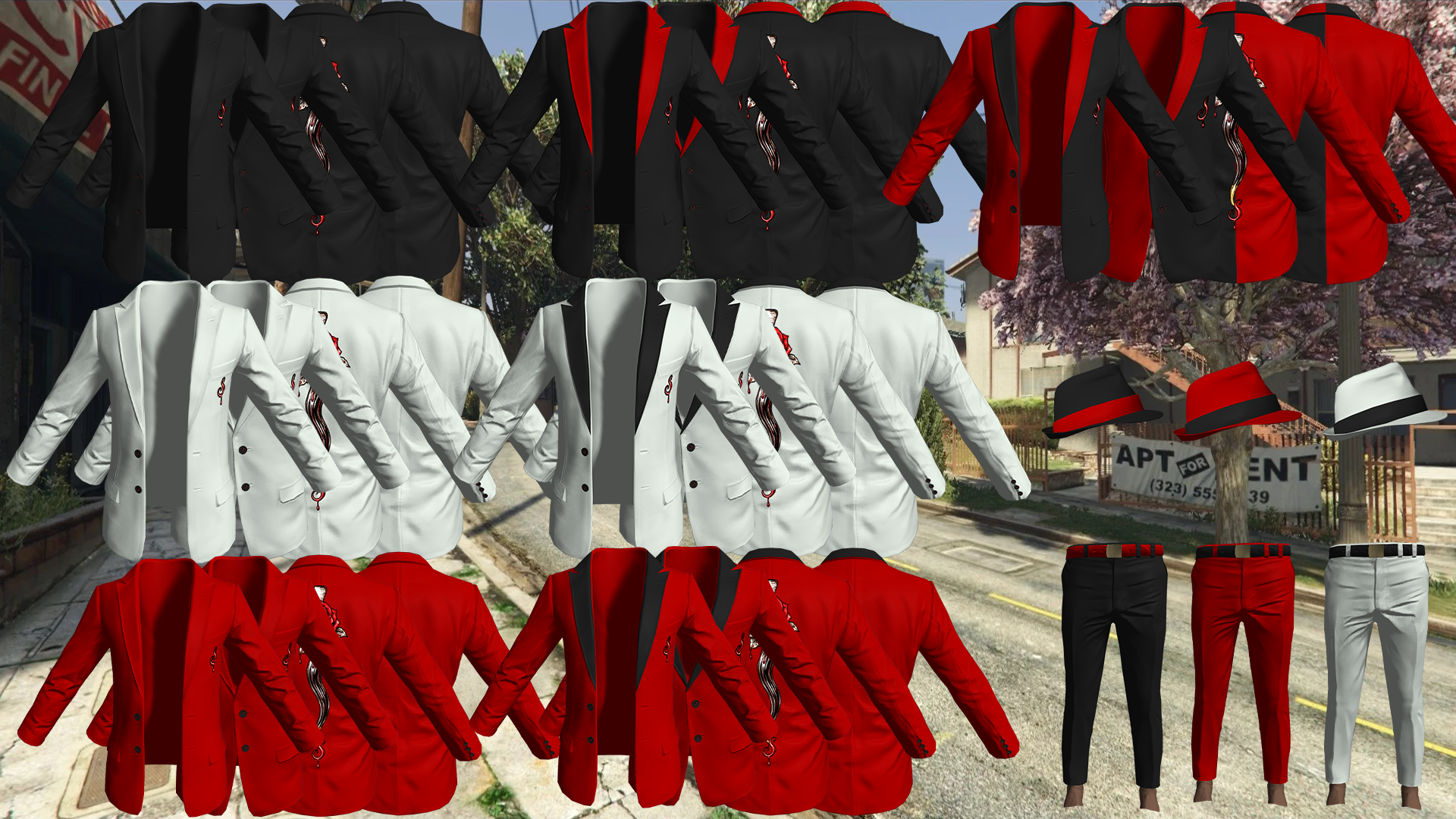 Nuovo Sangue Suit Bundle [Male and Female]