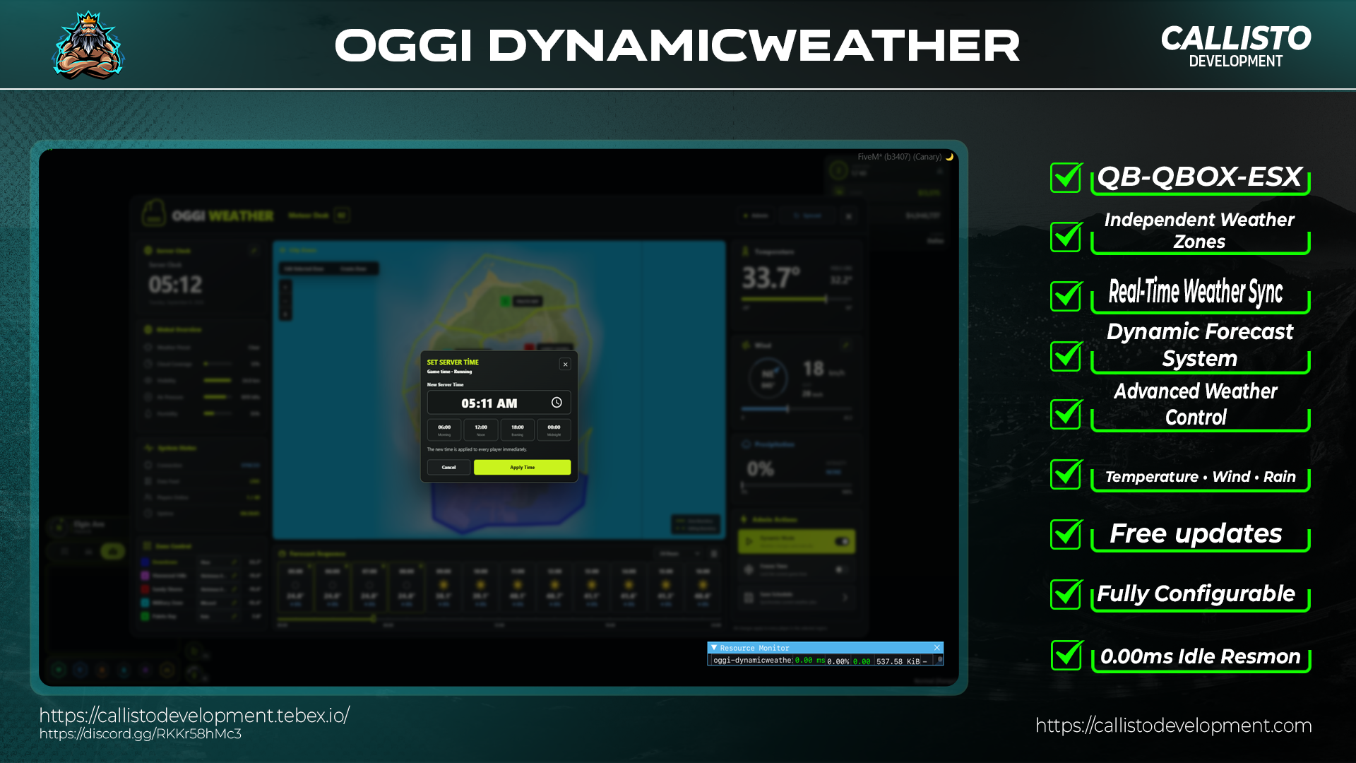 OGGI Dynamic Weather | Regional Weather & Time Control
