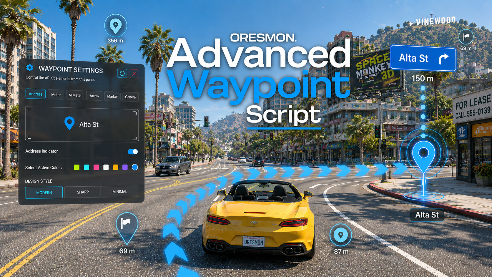 Frkn-Waypoint +12 Styles - Fully Customizable Open Source | frkn