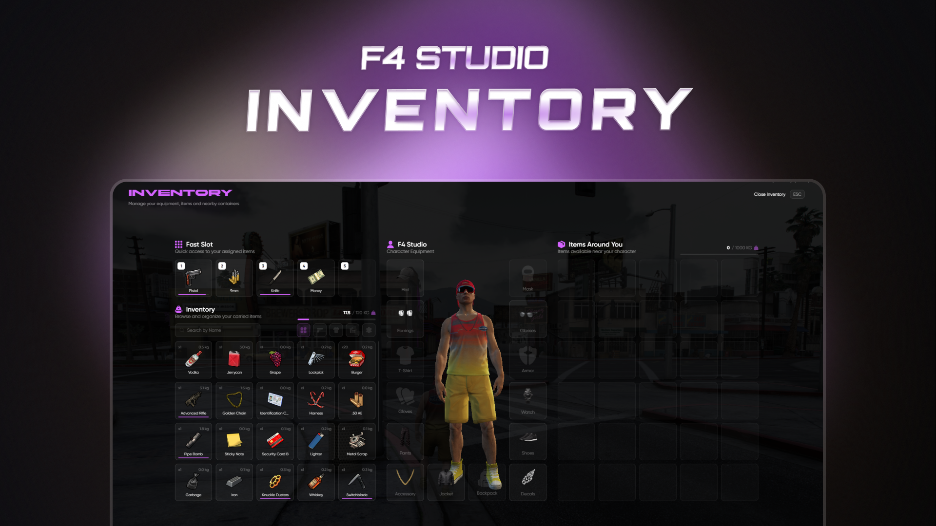 Inventory - Escrow preview