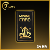 Mining Card 24 Hours (7 Days)