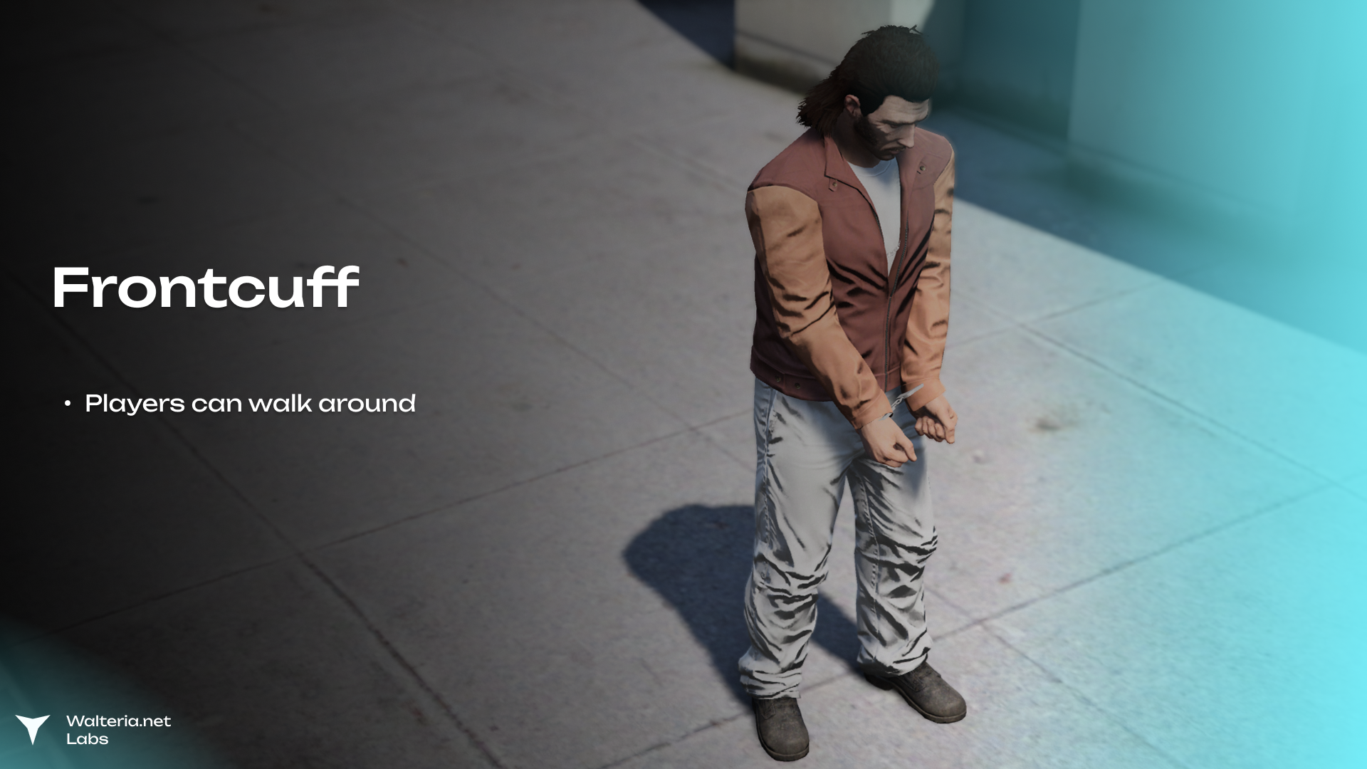 Realistic Handcuff System (ox_target, Collision Handling) thumbnail 3