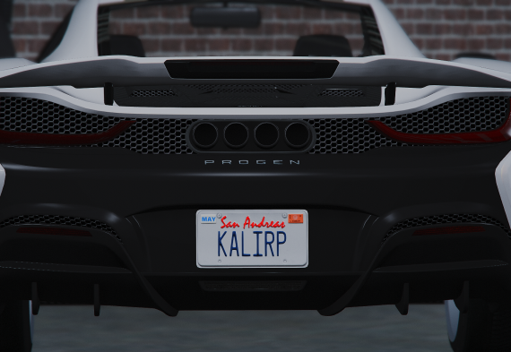Custom License Plate