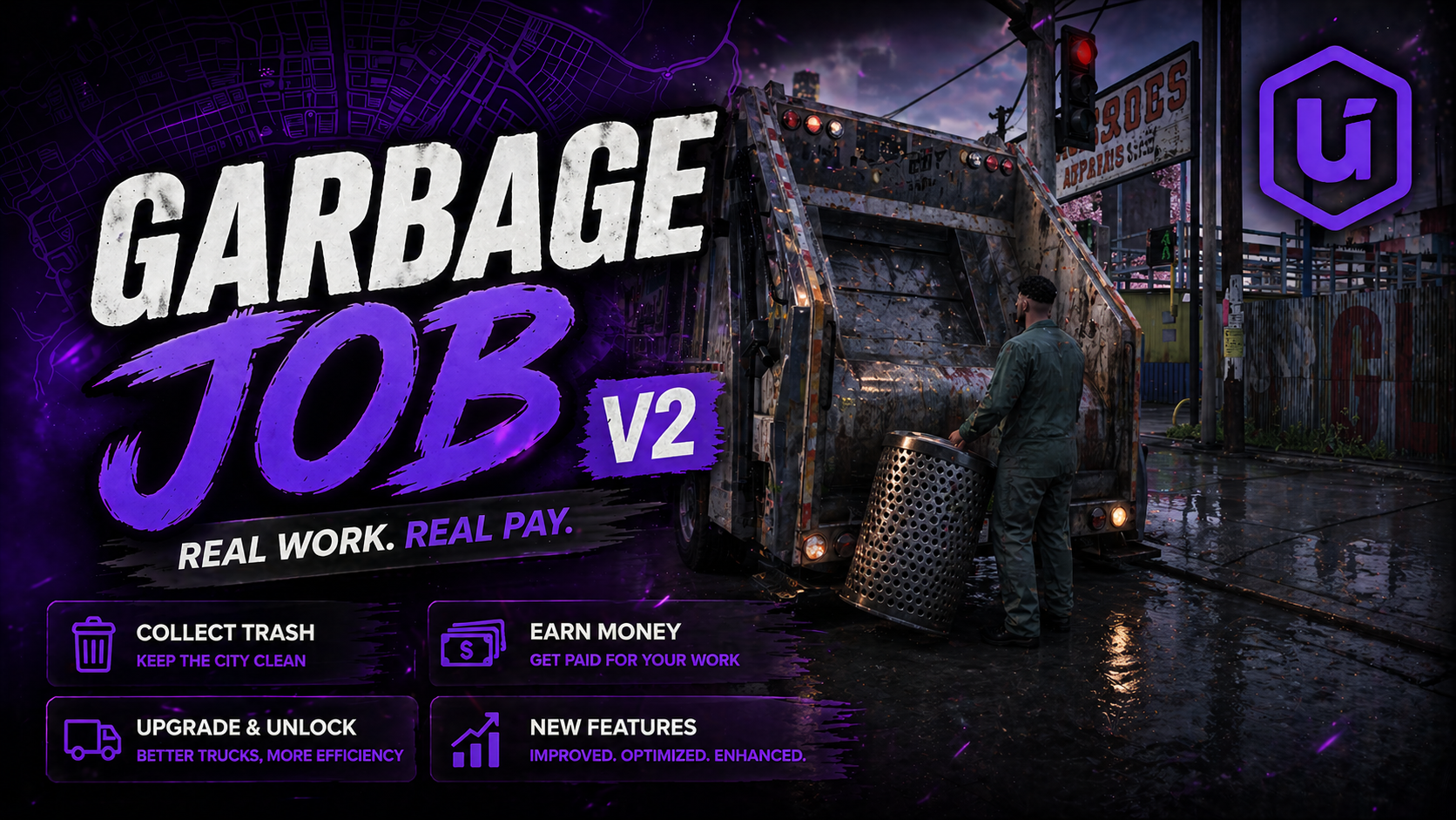 Garbage Job V2 (7 day FREE trial) (USE CODE: GarbageTrial)