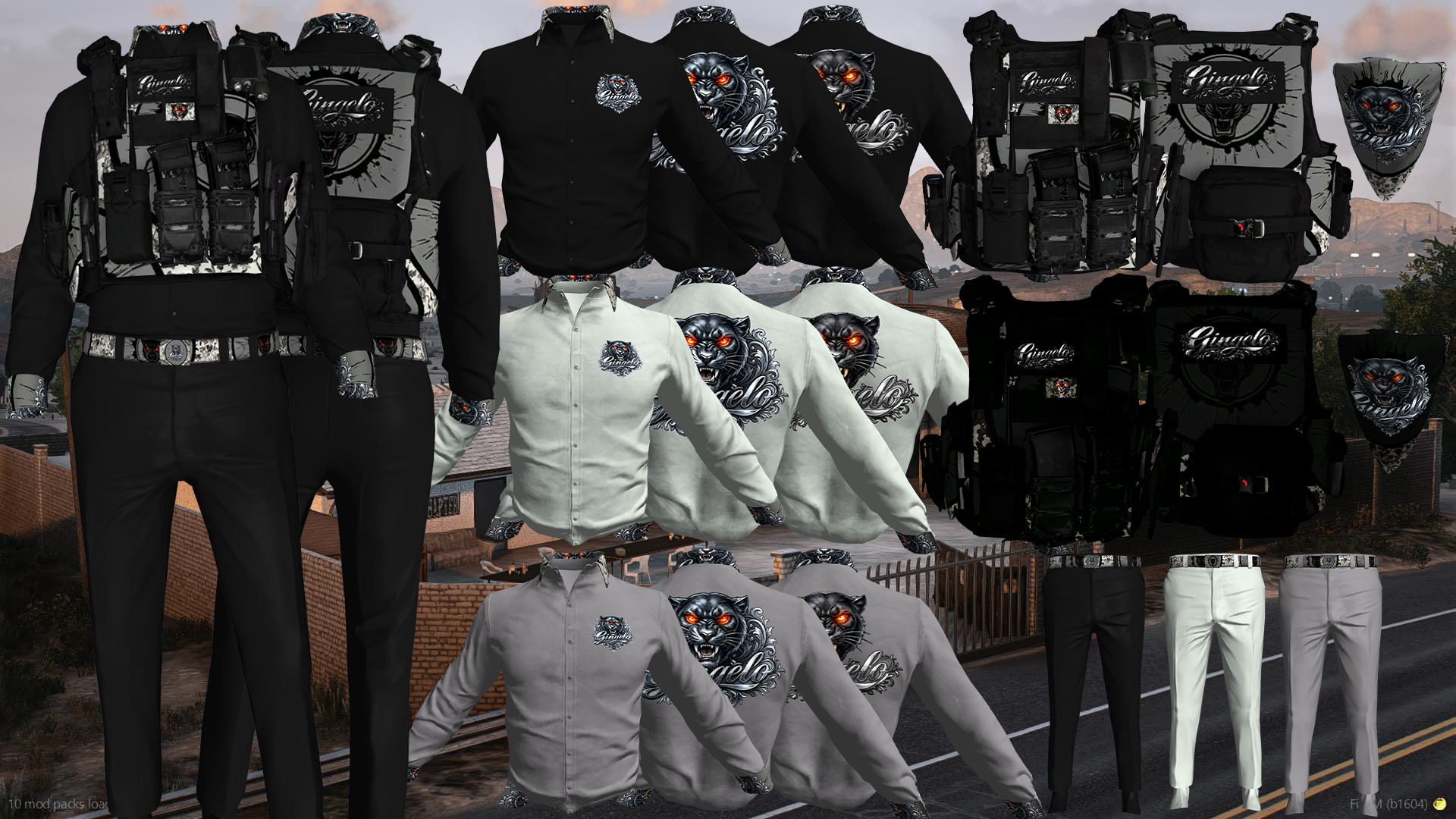 Gingelo Shirt Uniform [M+F]
