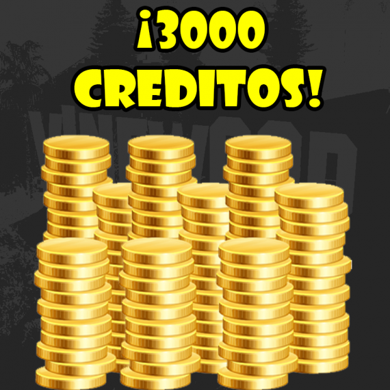 3000 Creditos